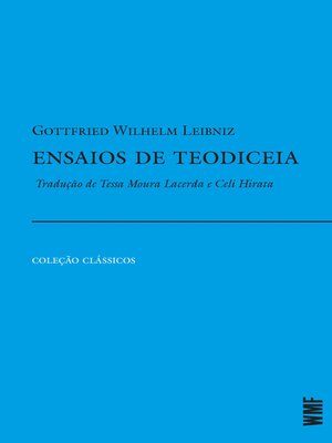 cover image of Ensaios de teodiceia